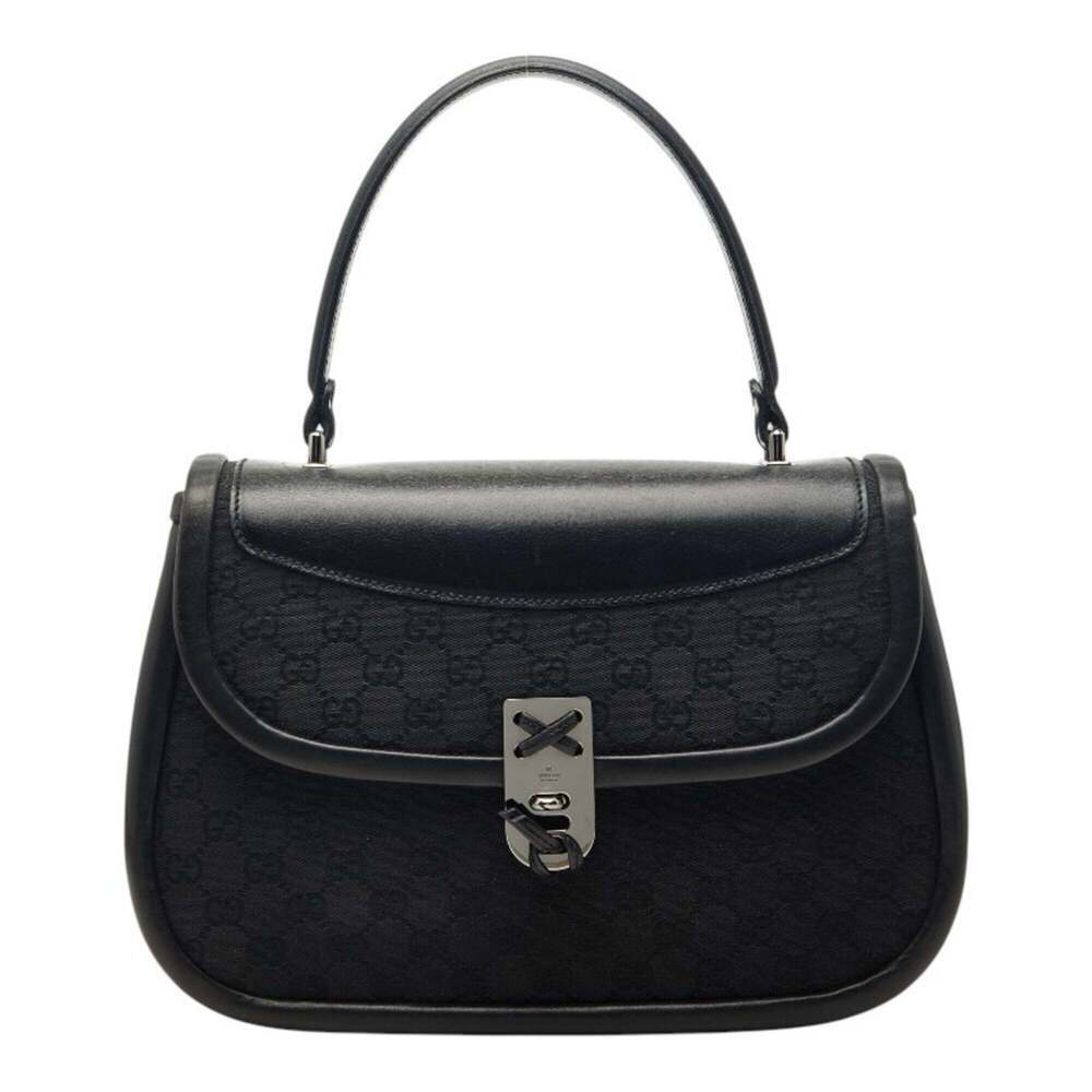 GUCCI Black Leather Bag